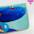 کیف پول طرح جهان دختر دریا 🌊🎏⛴️