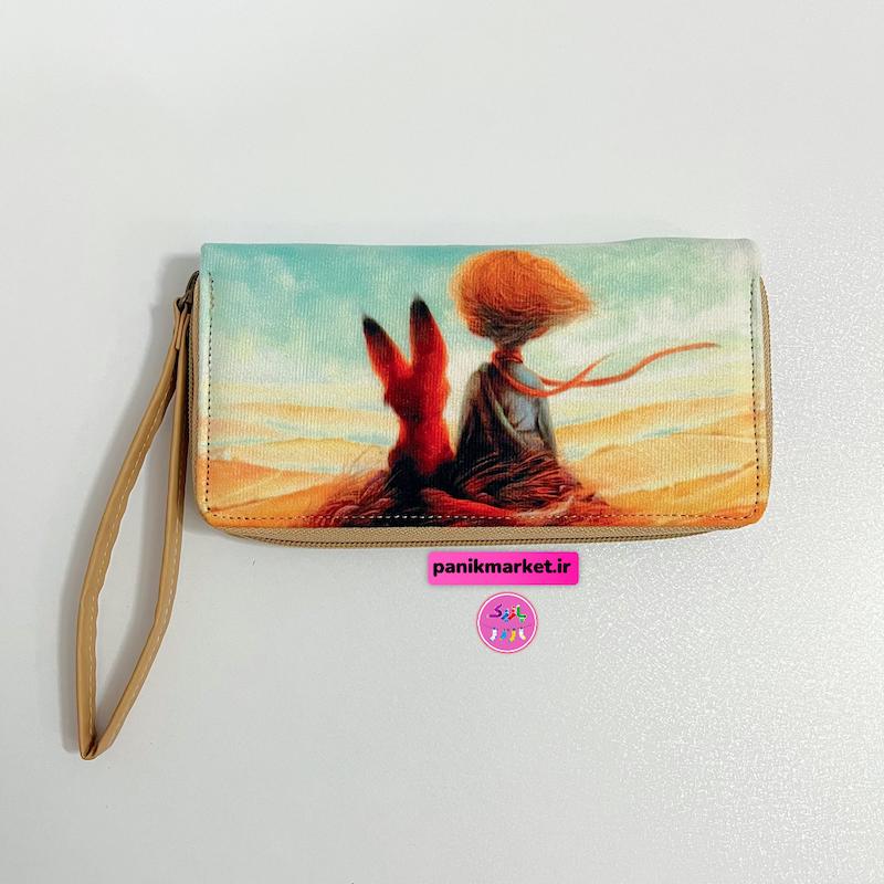 کیف پول طرح شازده کوچولو سرزمین طلایی✨👑