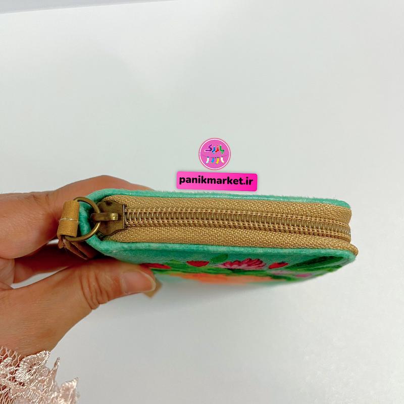 کیف پول طرح اندیشه های سبز ✨🪴☘️
