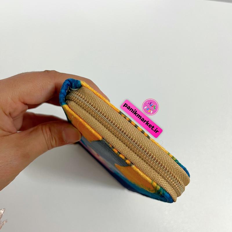 کیف پول طرح دختری با کلاه برت سرخابی 😇