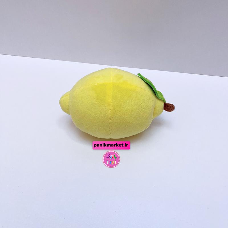 عروسک پولیشی لیموی خندان کوکی | عروسک میوه‌ای فانتزی نانو ضدحساسیت 🍋