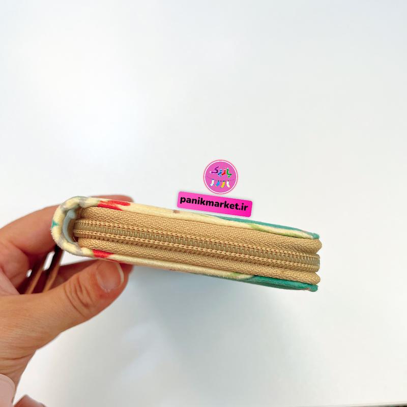 کیف پول طرح خلوت دخترانه با کتاب و چای😌✨
