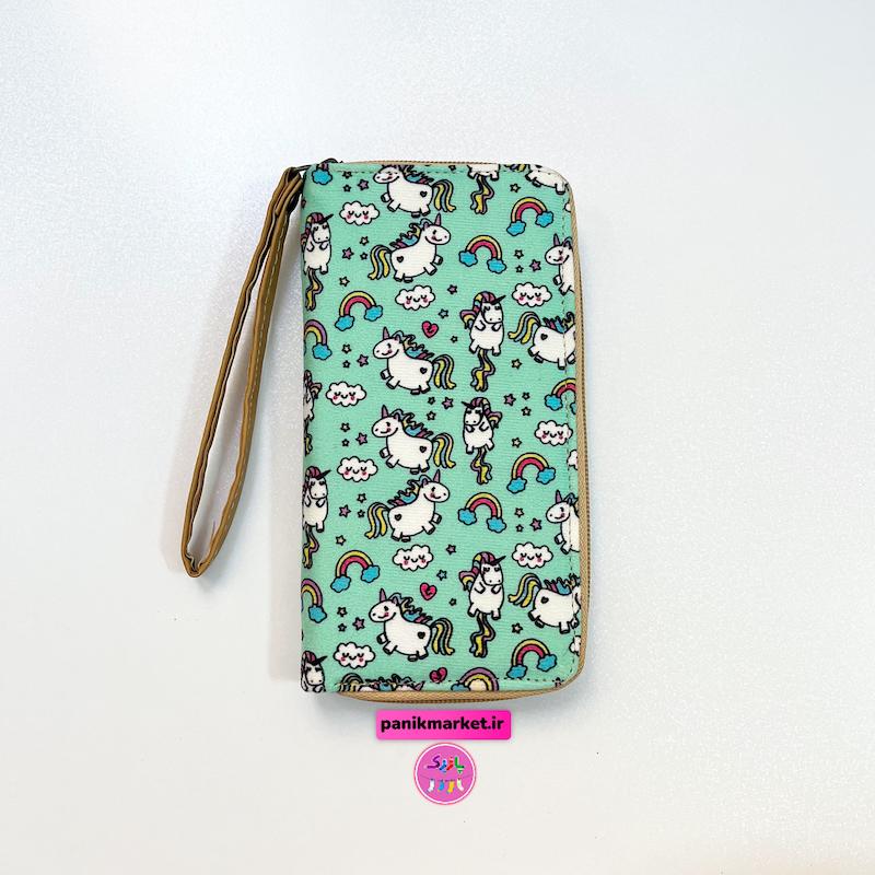 کیف پول طرح اسب تکشاخ تیفانی 🦄