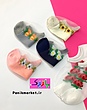 جوراب زیرقوزکی شیشه ای گل🌸🌹🌼
