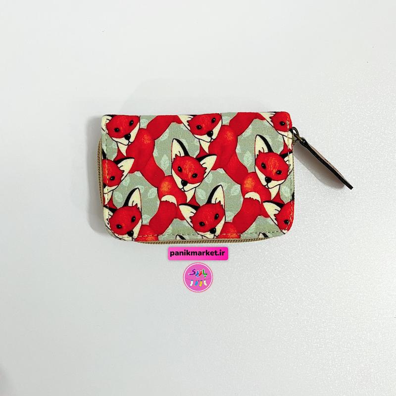 کیف جاکارتی طرح روباه نارنجی کلاسیک 🦊