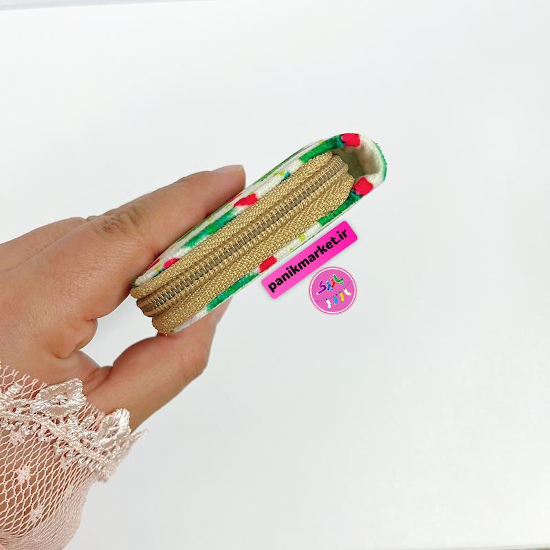 کیف جاکارتی طرح کاکتوس گل قرمزی🌵🌺