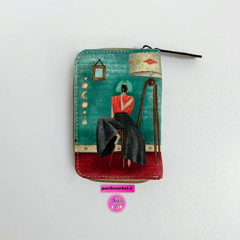 کیف جاکارتی طرح سلفی سبزآبی جان ☘️