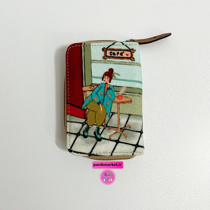 کیف جاکارتی طرح دختری در کافه پریسکا ☕️