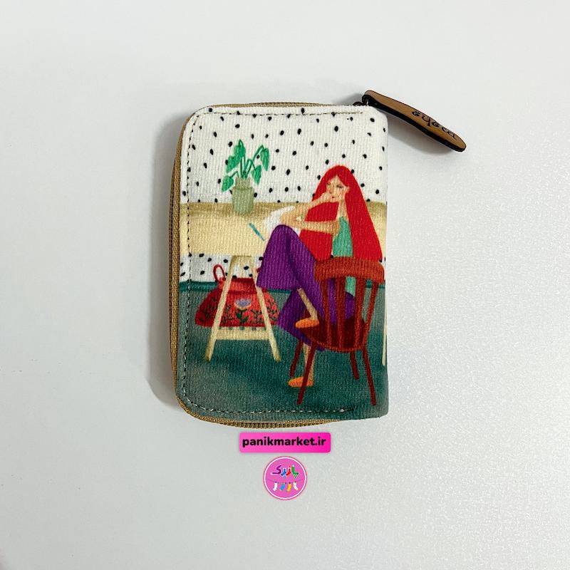 کیف جاکارتی طرح دختر نارنجیِ خونه ی برفی ✴️❄️🌨️