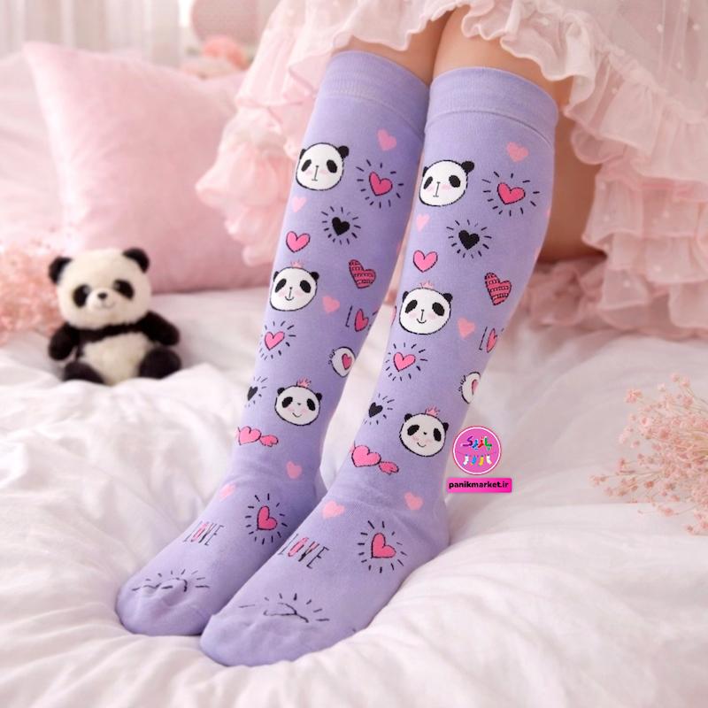 جوراب بالازانو پاندا لاولی یاسی ولنتاین 🐼💟