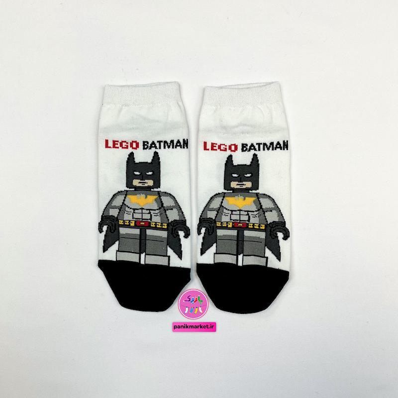 جوراب مچی طرح بتمن لگویی Lego Batman 🦇