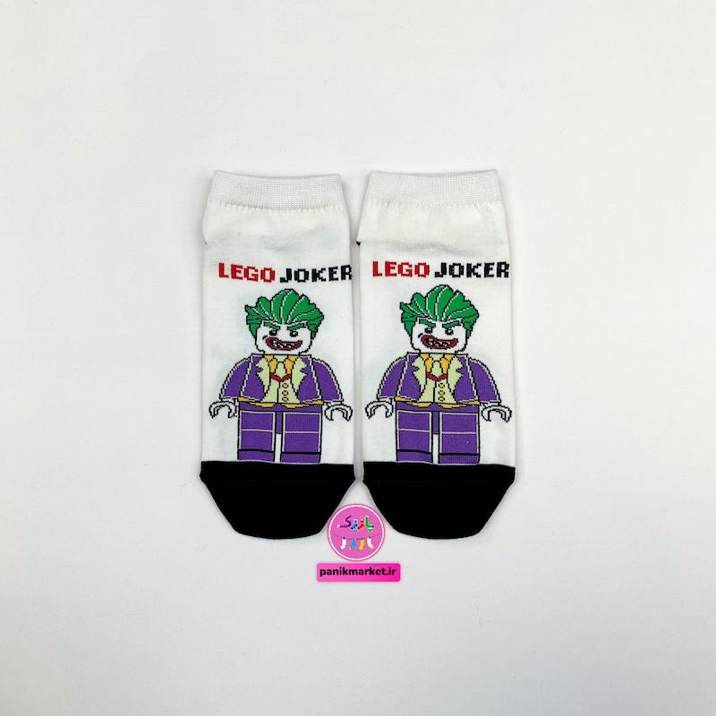 جوراب مچی طرح جوکر لگویی Lego Joker 🃏