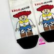 جوراب مچی طرح جسی لگویی Lego JESSIE
