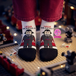 جوراب مچی سوپر پنبه نانو طرح فانتزی لگو دراکولا Lego Dracula برند پاتریس 🧛🏻‍♂️