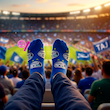 جوراب مچی سوپر پنبه نانو طرح ورزشی و تیمی استقلال (Esteghlal) برند پاتریس