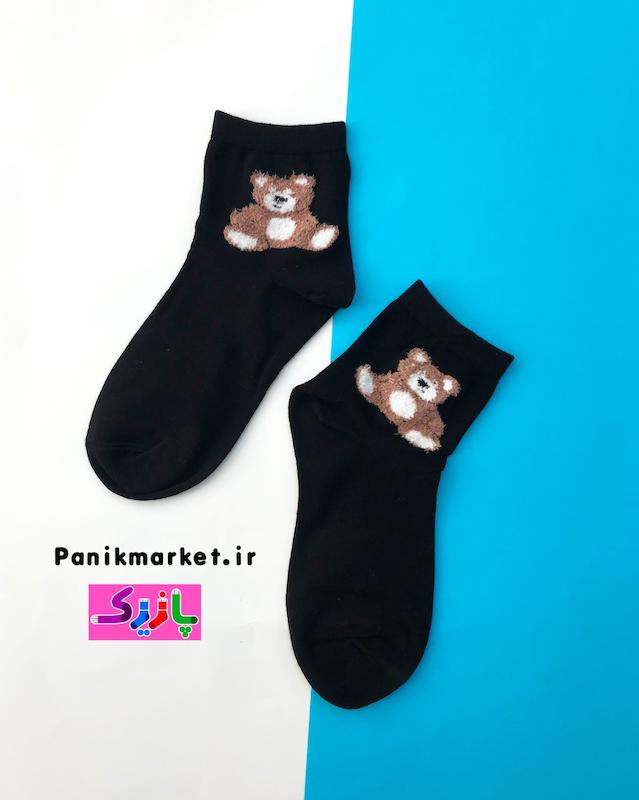 جوراب نیمساق عروسک خرس تدی teddy bear🧸
