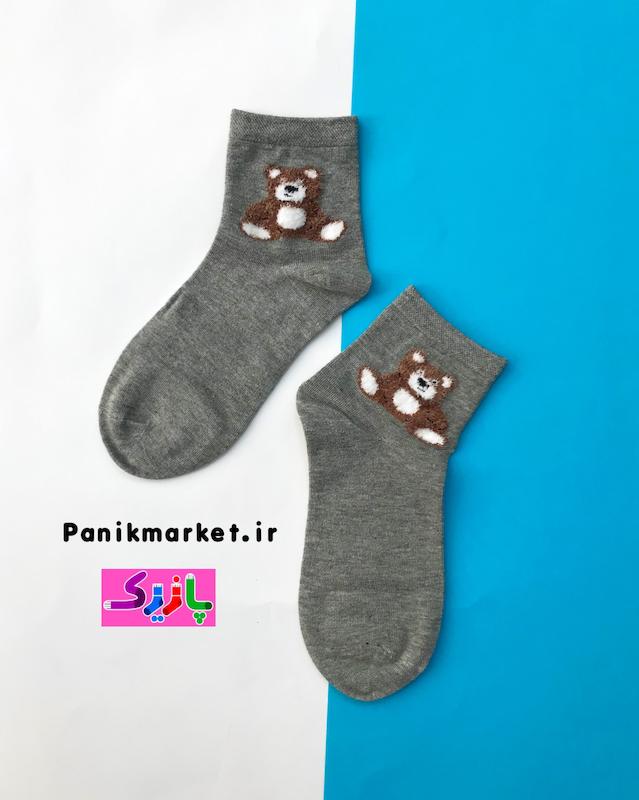 جوراب نیمساق عروسک خرس تدی teddy bear🧸