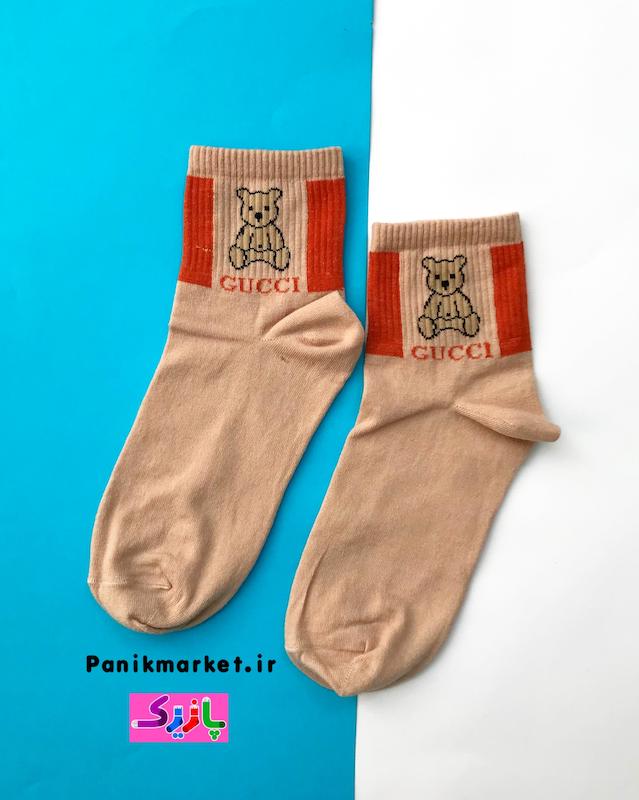 جوراب نیمساق خرس تدی برند گوچیgucci🧸
