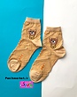 جوراب نیمساق خرس تدی نقش برجسته🧸