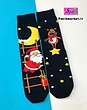 جوراب ساقدار بابانوئل آسمان پرستاره✨🎅