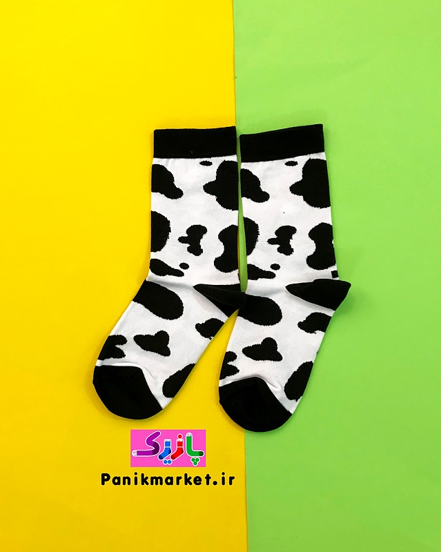 جوراب ساقدار پوست گاوی🐄