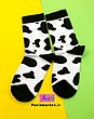 جوراب ساقدار پوست گاوی🐄