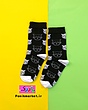 جوراب ساقدار گربه سایه روشن🐈‍⬛