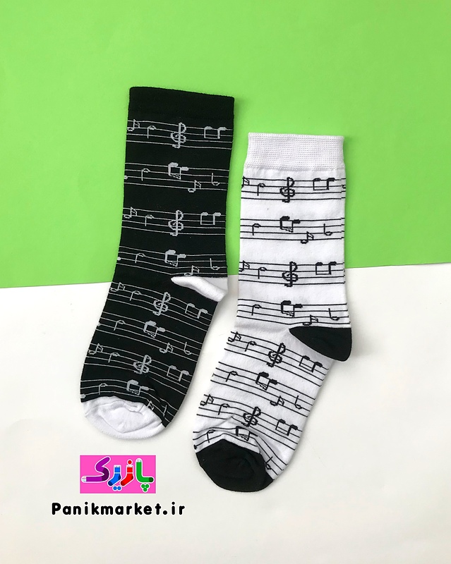 جوراب ساقدار تا به تا نوت موسیقی🎵