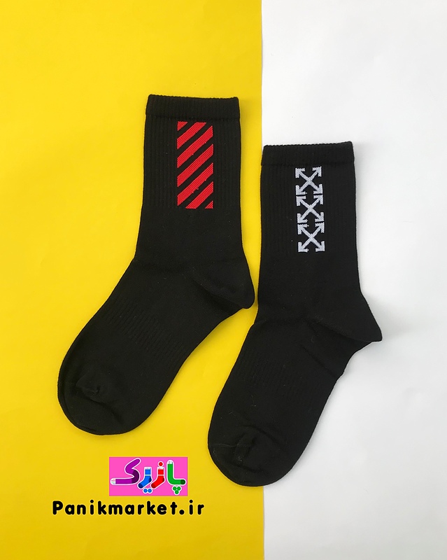 جوراب ساقدار برند آف_وایت (off_white)