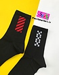 جوراب ساقدار برند آف_وایت (off_white)