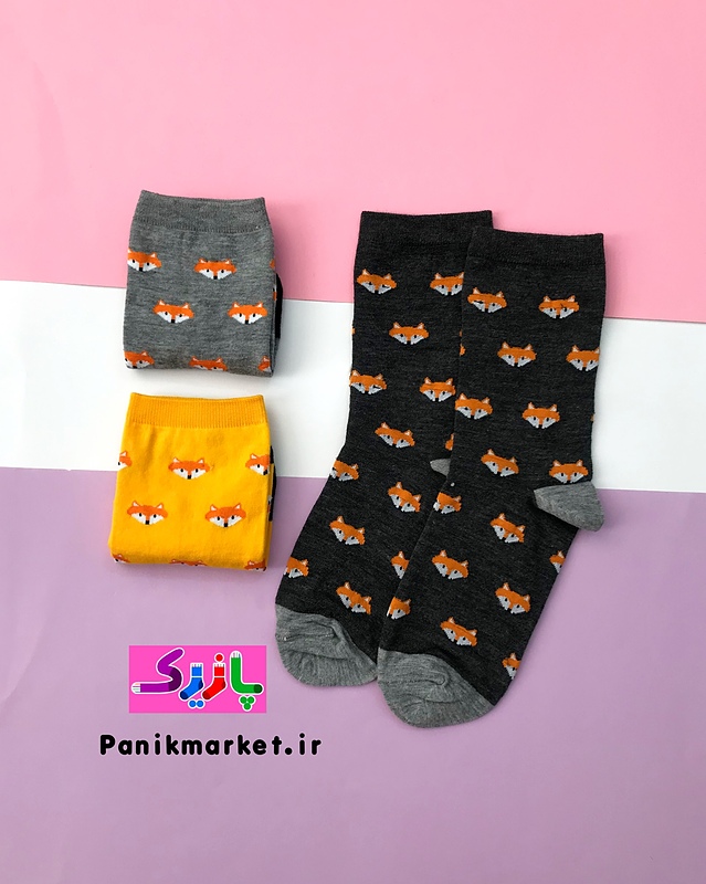جوراب ساقدار روباه کیوت 🦊