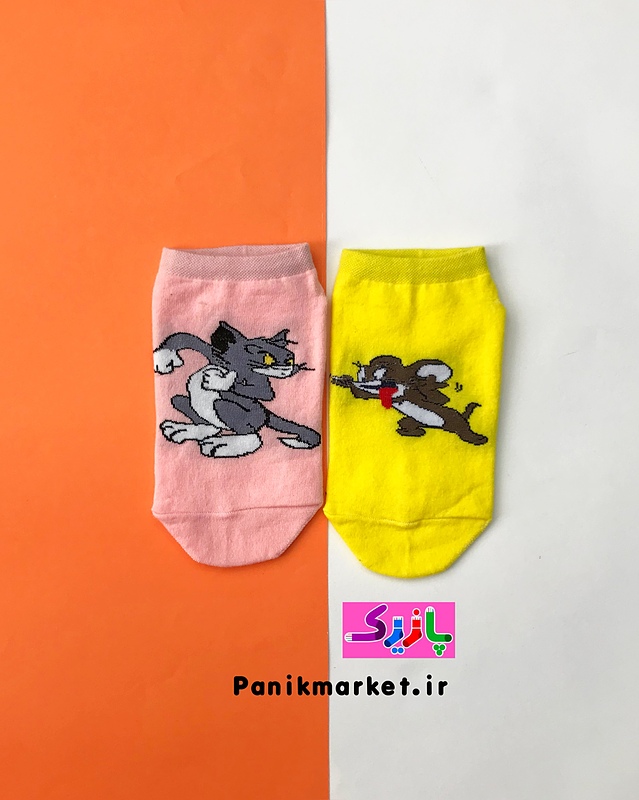 جوراب مچی تام و جری 🐭(موش و گربه)🐈