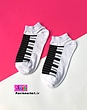 جوراب مچی پیانو سفید،مشکی🎹