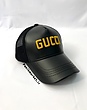 کلاه نقابدار(کپ) چرم توری از برند گوچی Gucci