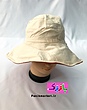 کلاه ساحلی دوطرفه گل بابونه 👒 (آجری/کِرِم)