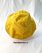 کلاه ساحلی دوطرفه گل بابونه 👒 (خردلی/کرم)