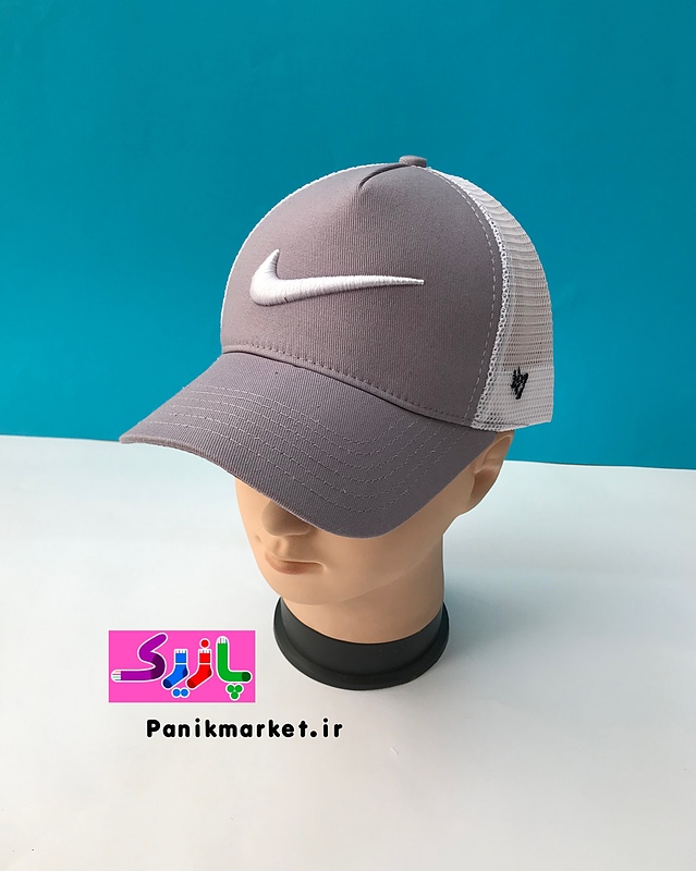 کلاه نقابدار(کپ) نایک طوسی✔️ (پشت تور)