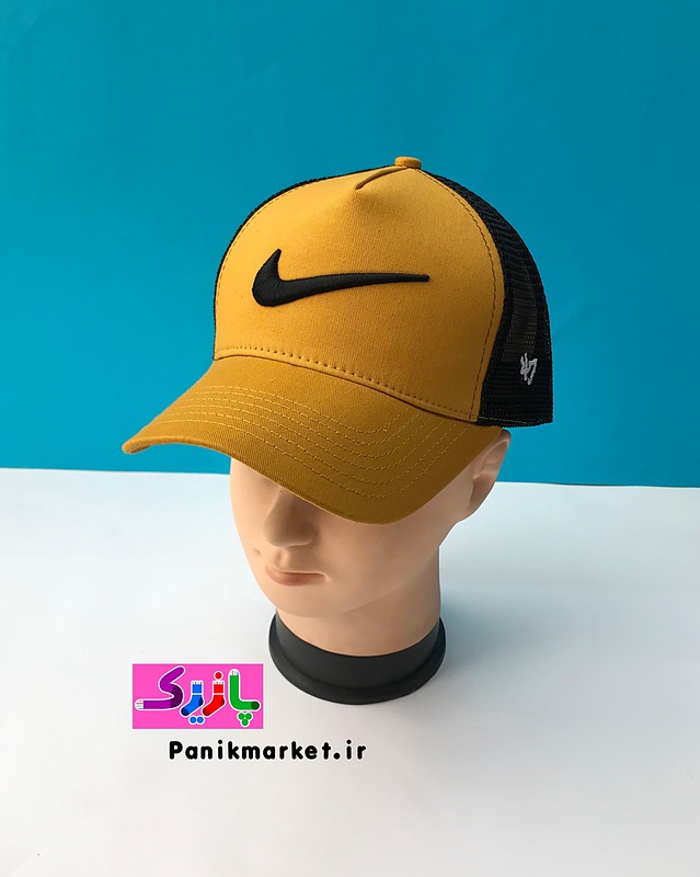 کلاه نقابدار(کپ) نایک خردلی✔️ (پشت تور)