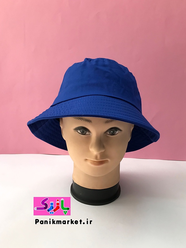 کلاه باکت آبی کاربونی 👒