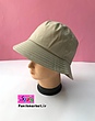 کلاه باکت کرم روشن👒