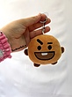 جاکلیدی و آویز شخصیت شوکی Shooky ، از گروه BT21