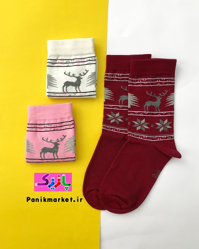 جوراب ساقدار گوزن اسکاتلندی🦌