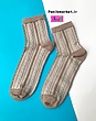 جوراب نیمساق تدی کرمی🧸
