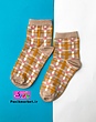 جوراب نیمساق تدی کرمی🧸
