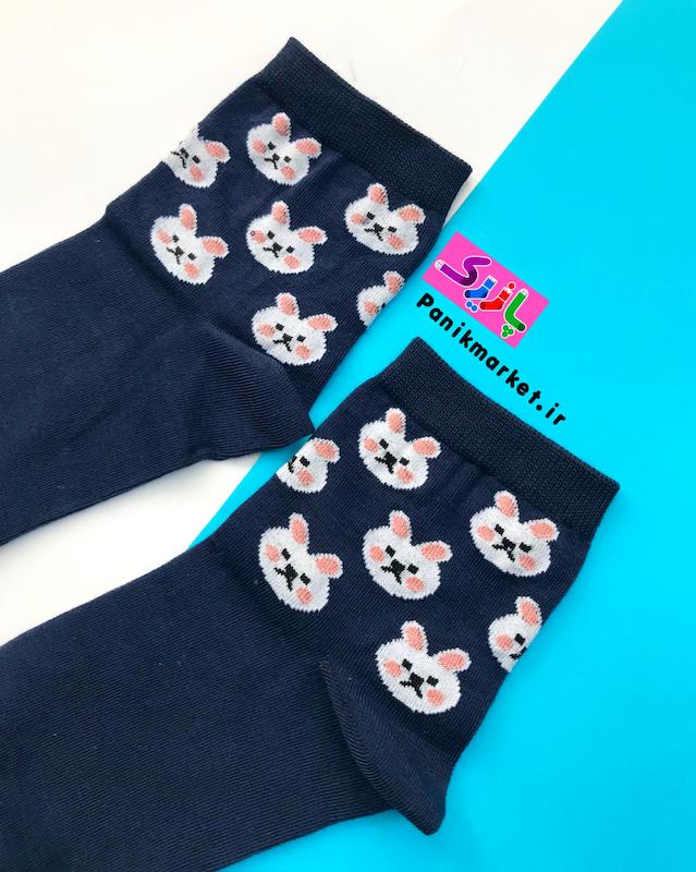 جوراب نیمساق حیوانات آبنباتی🐰🐼🐻🍬