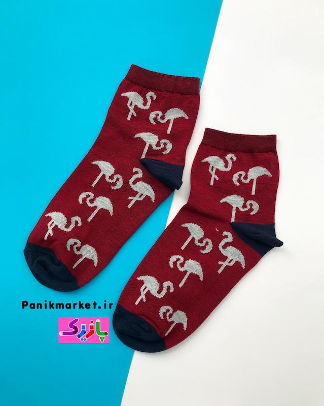جوراب نیمساق فلامینگو🦩