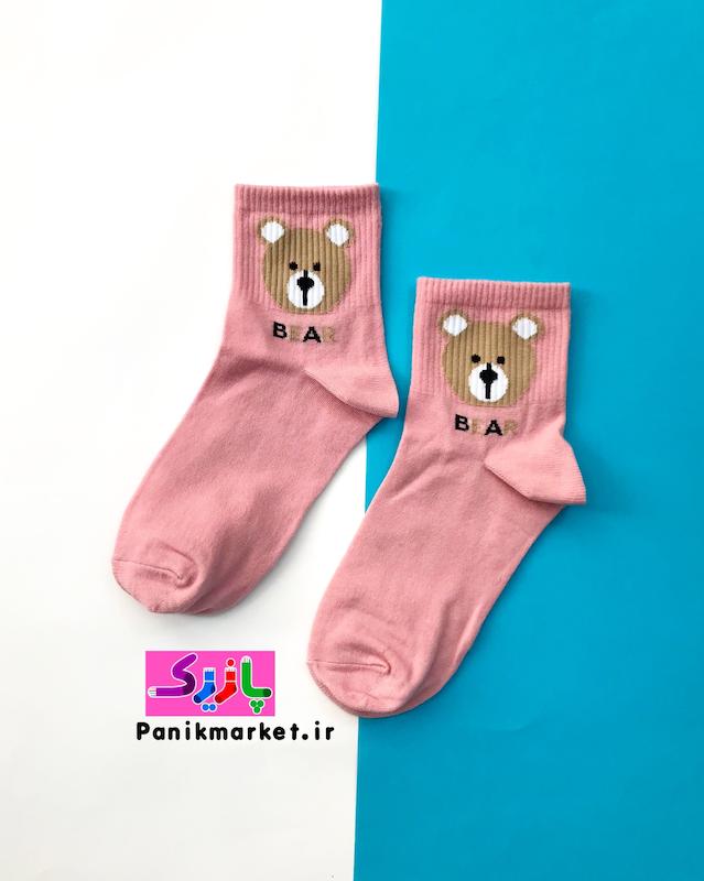 جوراب نیمساق تدی مارشمالو 🧸