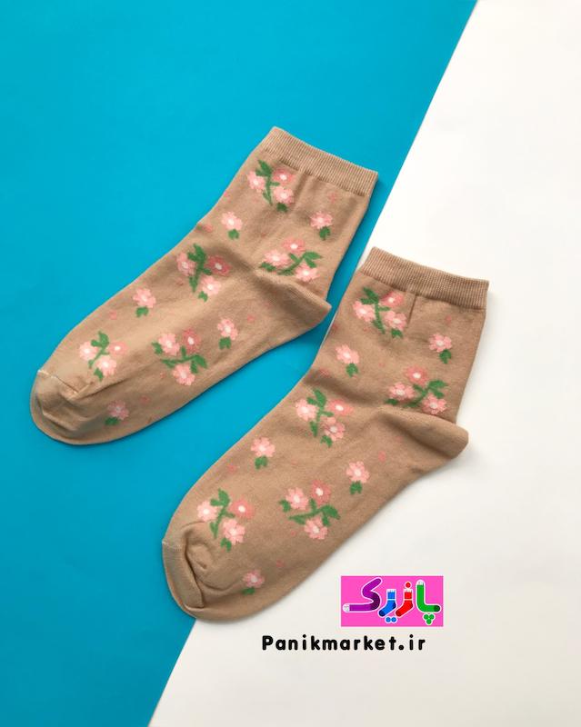 جوراب نیمساق شکوفه بهاری🌸