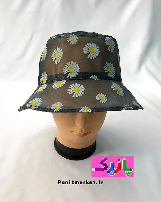 کلاه باکت شیشه ای گل بابونه