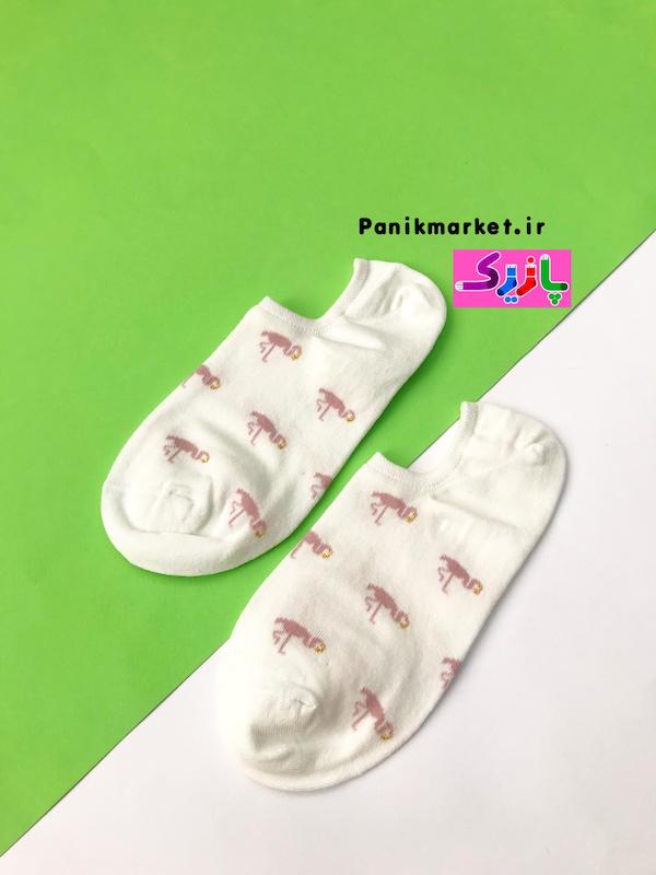 جوراب زیرقوزکی فلامینگو🦩